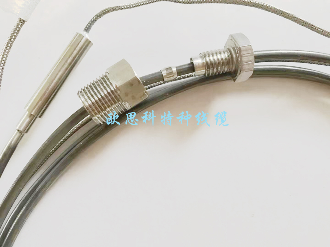 带可调卡套铠装热电偶