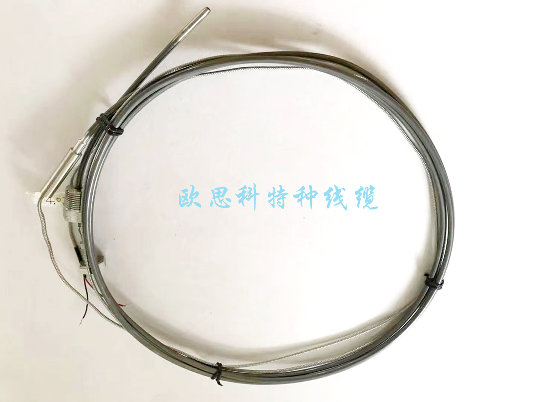 带可调卡套铠装热电偶